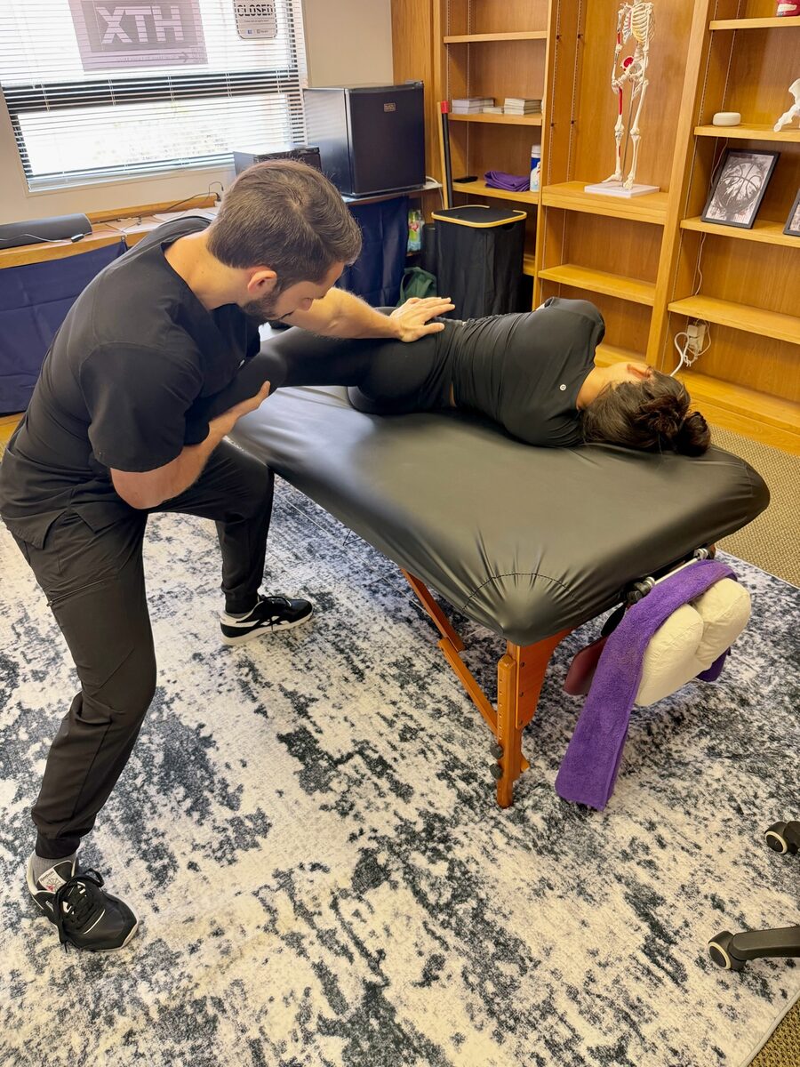 Assisted shoulder and arm stretch